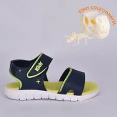 Sandália Papete Infantil Meninos Kidy Toys Dino Colecionável Calce Prático Segura Antiderrapante
