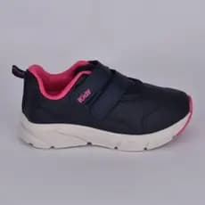 Tênis Infantil Menina Energy Baby Respitec Confortável Fita Aderente Macio Leve Casual Escolar