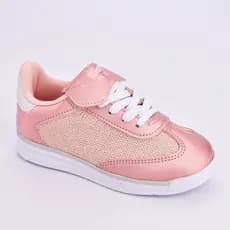 Tênis Infantil Menina Kidy RK 70 Rose Streetwear Super Leve Confortável Casual Moderno