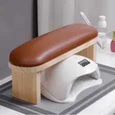 Apoio de Mão Manicure Salão Nail designer Madeira Crua