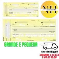 Nota Promissória Pequena/Grande Tilibra OU Pereira pacote