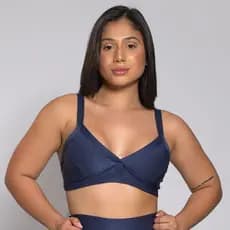 Kit 2 Top Academia Feminino Treino Fitness Alça Costa Aberta