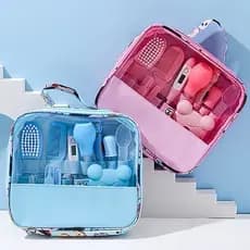 Kit 13 Higiene Cuidado Bebê Recém Nascido Essencial 13 Peças Cuidados Com O Bebê Recém Recém
