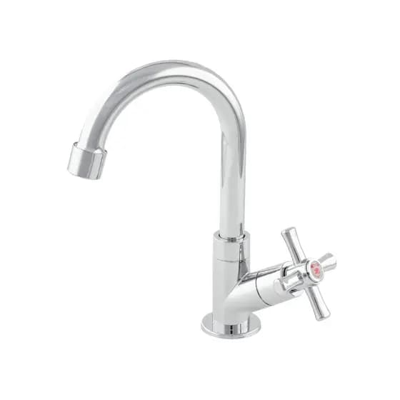 Torneira Banheiro Lavatório Lavabo Bica Móvel C31 1/4 De Volta Abs Cr
