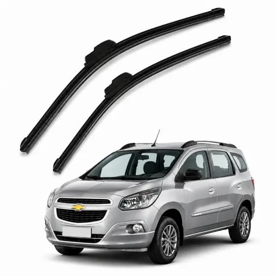 Par Palheta Limpador de Para-brisa GM Spin 2012 a 2020 Silicone Premium 22-18