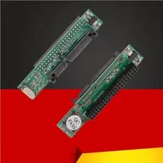 Novo 2.5 "Feminino 44 pinos IDE para 7 15 22 pinos Masculino SATA Hard Drive Disk Adapter Converter 2.5" IDE para SATA Masculino para Laptop HDD SOMENTE