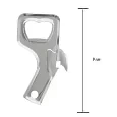 Abridor Sardinha Abridores De Lata E Garrafas 9cm Aço Inox Original