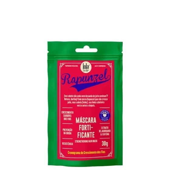 Lola From Rio Rapunzel Sachê - Máscara Capilar Fortificante - 30g