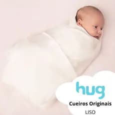 Cueiro HUG Liso Suedine 100% Algodão Alta Qualidade Várias Cores