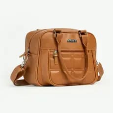 Bolsa Maternidade Média HUG Térmica Caramelo Unissex