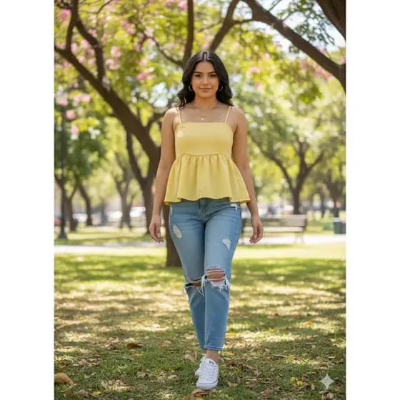 Blusa Bata Feminina Tecido Duna Alcinha Fina Confortável Casual Não Amassa