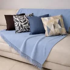 Manta Para Sofá Ou Cama Gigante 210x120 Capa De Sofá Protetora Decoração 100% Algodão *Promoção*
