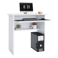 Mesa Escrivaninha Pc Com Apoio Retrátil De Teclado