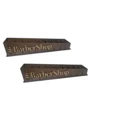 Porta Pentes Para Máquina de Corte Barbearia em MDF - Envio Imediato