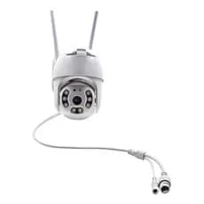 Câmera Segurança Externa Ip a prova D'água 360º Speed Dome Camera Hz-A6 Wifi Ptz Full Hd APP