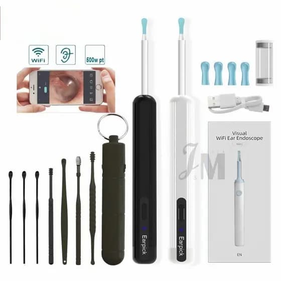 Kit De Limpeza De Ouvido Inteligente Sem Fio Para iPhone iPad Android