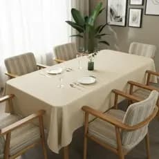 Toalha De Mesa Rústica Para 10 Lugares Grande 1,40m x 3,00m Retangular