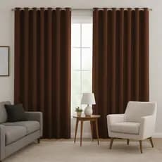 Cortina Blackout de Tecido 4,00m x 2,50m Ilhós Conforto e Sofisticação