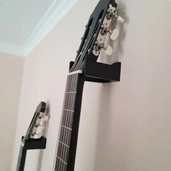 Suporte de Parede Pendurar Violão Guitarra Resistente Suporte 3,5kg