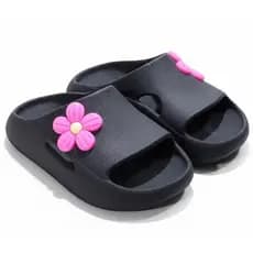 Chinelo Infantil Slide Menina Nuvem Escolar Confortável