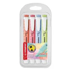 Stabilo Marca texto Swing Cool - 4x Cores Importado Alemanha