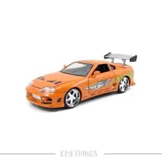 Miniatura Toyota Supra Velozes e Furiosos 1/24 - Detalhes Realistas e Aberturas