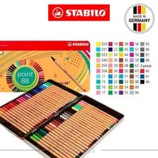 Stabilo Estojo 50x canetas ponta 0.4mm - Importado Alemanha