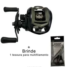 Carretilha De Pesca Marine Sports New Ventura Vt5 - 5 Rolamentos - Drag: 4kg - Recolhimento 7.0:1