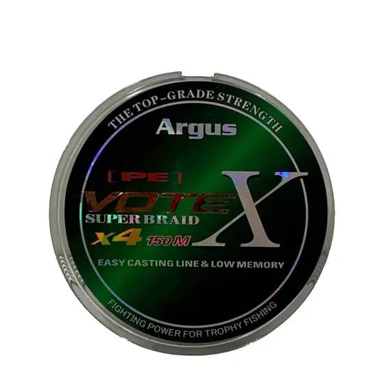 Linha para Pesca Argus Votex X4 - 150 Metros - Multifilamento - 0.20mm 0.23mm 0.28mm 0.35mm 0.40mm