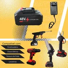 Adaptador de conector de energia  FONTE 21V para base de carregamento de ferramentas elétricas