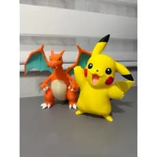 Boneco Pokémon Colecionável | Pikachu ou Charizard | Escolha a Variação