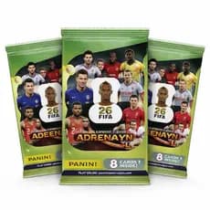 3 Pacotes Cards FIFA 2026 Panini Adrenalyn XL – 8 Cards por Pacote Original