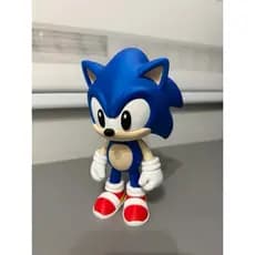 Boneco Sonic Colecionável Decoração Geek Presente