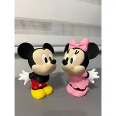 Casal Mickey e Minnie Colecionáveis | Decoração e Presente