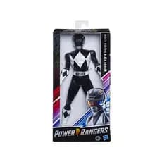 Boneco Power Rangers preto Hasbro