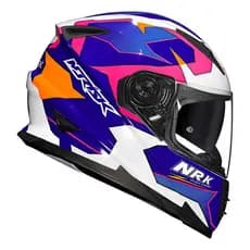 Capacete Norisk Ff302 Soul District Azul E Branco