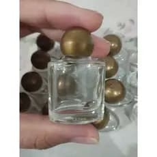 10/30/50unid. Frasco Vidro 8ml(café), porta perfume, óleo, água Benta com tampa bola