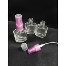 20/50unid Frasco Vidro 8ml(Cafe) com tampa spray, porta perfume, água benta, arromatizante ,perfume