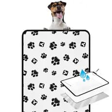 Tapete higiênico lavável cachorro cãe econômico estampado dog