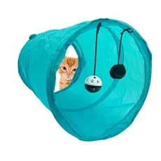 Brinquedo para pet Tunel labirinto para gatos interativo
