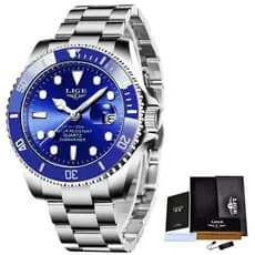 Relógio LIGE 10045 Men's Watches 30M Waterproof Date Clock Male Sports Watches Men Quartz Wrist Watch