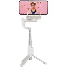 Estabilizador Gimbal de Celular Hohem iSteady Q Para Smartphone Cardan Design Dobrável e Ajustavel Controle Remoto Tripé