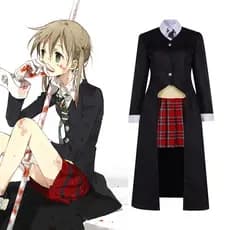 Cartoon Spirit Eater cos traje Personagem Mesmo Estilo MAKA cospaly Halloween Stage Performance Costume