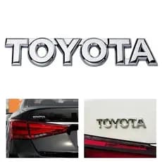 Emblema De Decoração De Carro Logotipo Universal Adesivos Carroceria Toyota