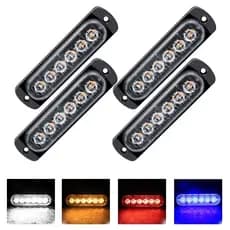 ALLYN 6LED Luz Marcadora Lateral Do Carro LED Caminhão 12V-24V/De Advertência De Captação Acessórios Para Caminhões