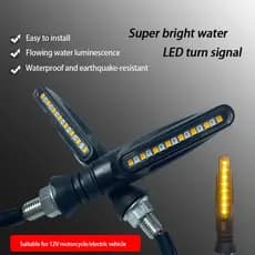 LED12V Sinal De Volta Da Motocicleta Adequado Para Pequeno Monstro Horizonte E Macaco Modificado Luzes Acessórias