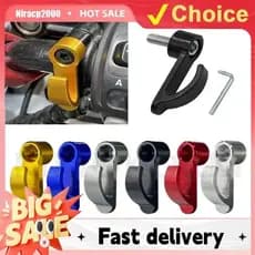 Gancho Universal Para Capacete De Motocicleta , De Liga De Alumínio Com Furo Único Dirt Bike , Scooter Elétrico E