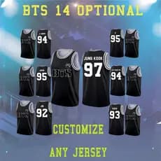 Camisa De Basquete BTS Personalizada , Concerto Kpop , Presente Personalizado Para Fãs Da Turnê Mundial 2026 De , Aparel