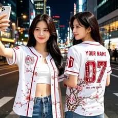 (Personalização Gratuita) Camisa De Beisebol BTS , Fã Estilo Bangtan Hanbok , Kpop Concert Merch (Personalizada)