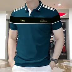 2026 Camisa polo Masculina De Alta Qualidade De Negócios Para Roupas Masculinas Moda Tamanho Grande casual (S-6XL)